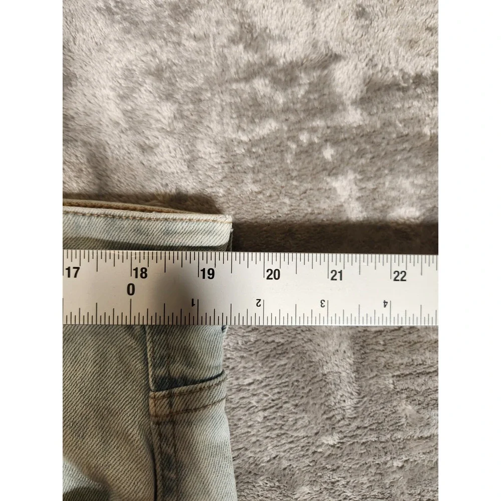 Pull and Bear Jeans Women's 39X32 (Tag EUR 48 MEX 38) Blue Skinny STAIN‎